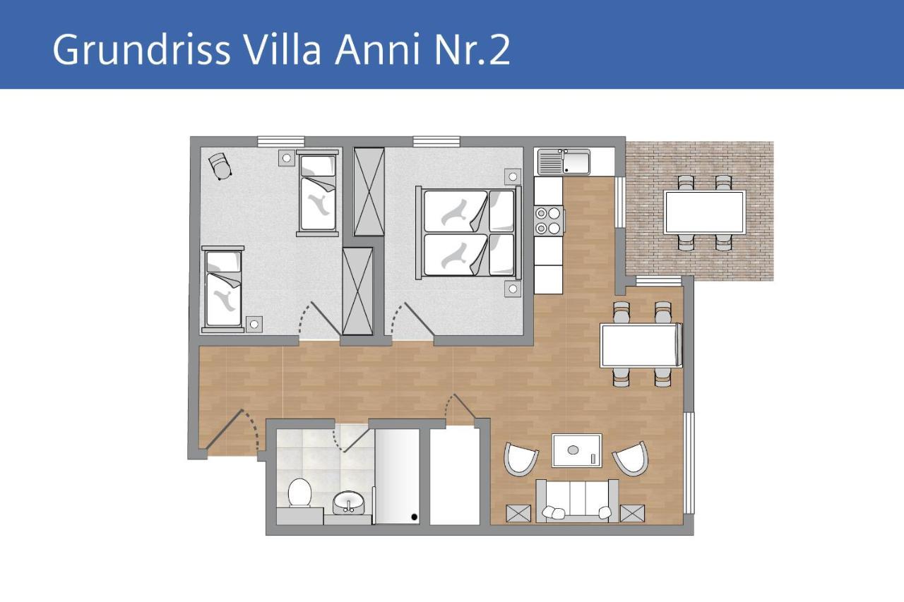 Zentrale Fewo Mit Terrasse, Gratis Nutzung Vom Ahoi Erlebnisbad Und Sauna In Sellin - Villa Anni Fewo 02 ゲーレン エクステリア 写真